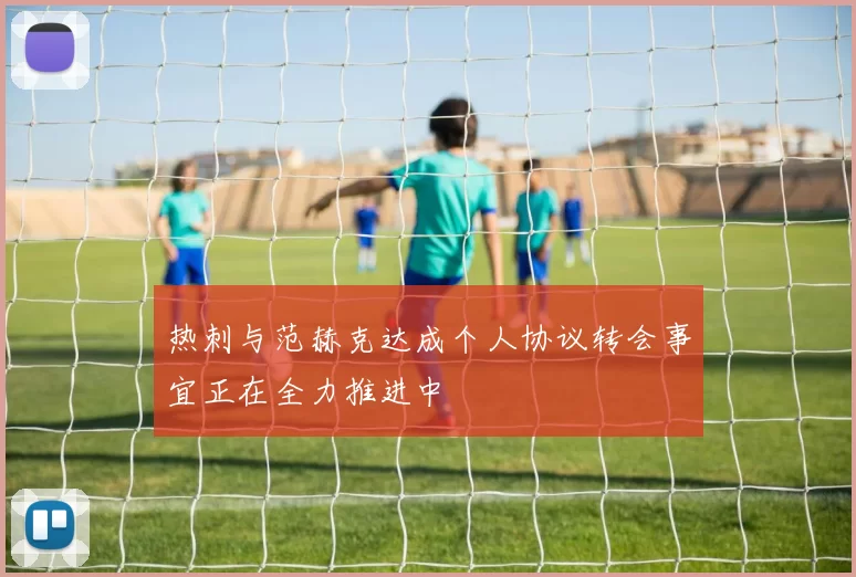 热刺与范赫克达成个人协议转会事宜正在全力推进中
